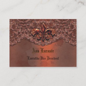 Segonzac Vintage  Customizable Business Card by LiquidEyes at Zazzle