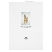 Segovia, Toledo. Watercolor painting (Back)