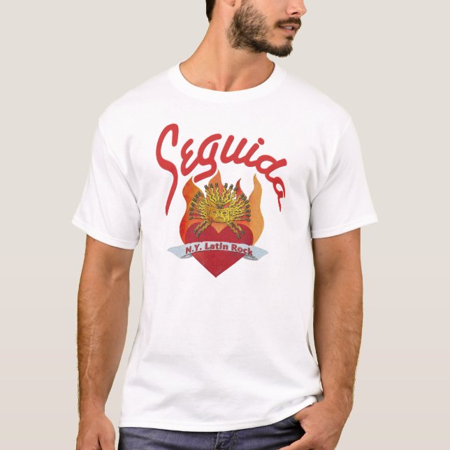 Seguida Burning Heart T-Shirt (Front)