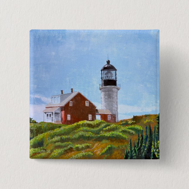 Seguin Island Lighthouse Button (Front)