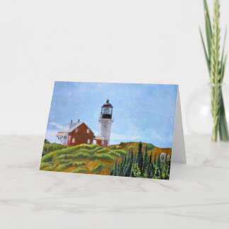 Seguin Island Lighthouse Card