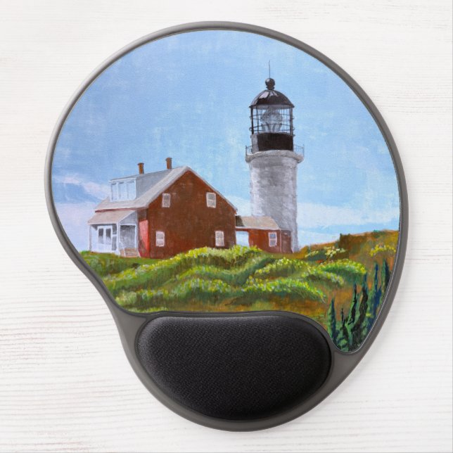 Seguin Island Lighthouse Gel Mouse Pad (Front)