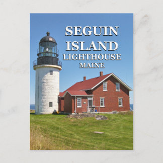 Seguin Island Lighthouse, Maine Postcard