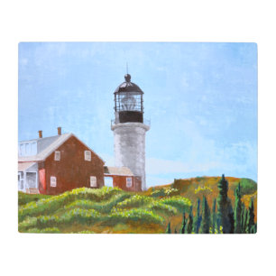 Seguin Island Lighthouse Metal Print