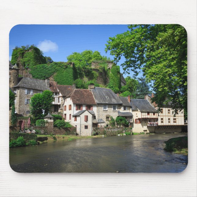 Segur-le-Chateau in France mousepad (Front)