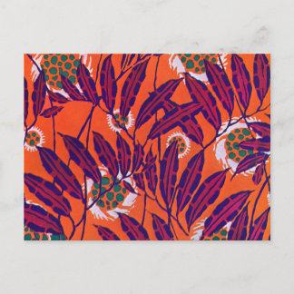 Séguy’s Art Deco Floral Postcard