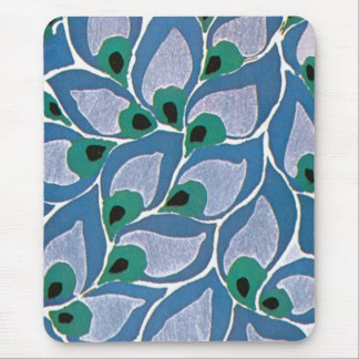 Seguy’s Art Deco Peacock Mouse Pad
