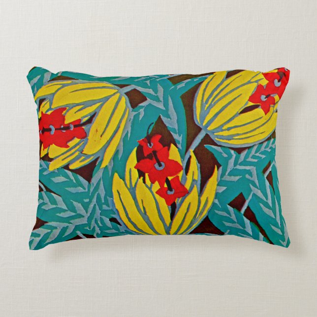 Seguy's Art Deco #12 at Emporio Moffa Decorative Pillow (Front)