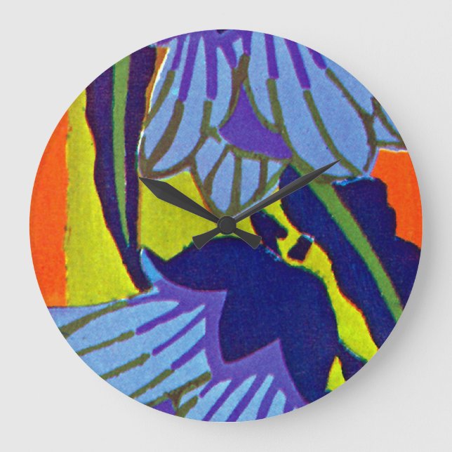 Seguy's Art Deco #4 at Emporio Moffa Large Clock (Front)