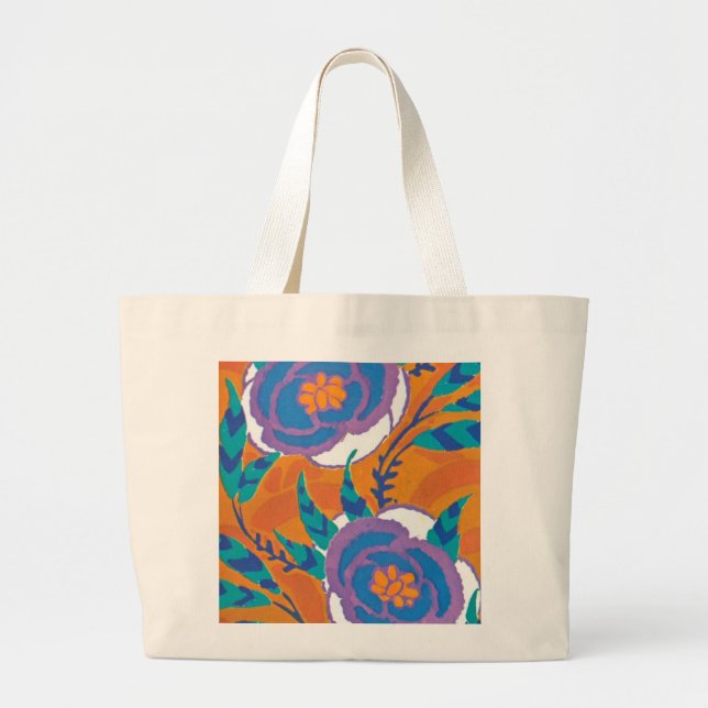 Seguy's Art Deco #5 at Emporio Moffa Large Tote Bag (Front)