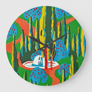 Seguy's Art Deco #6 at Emporio Moffa Large Clock