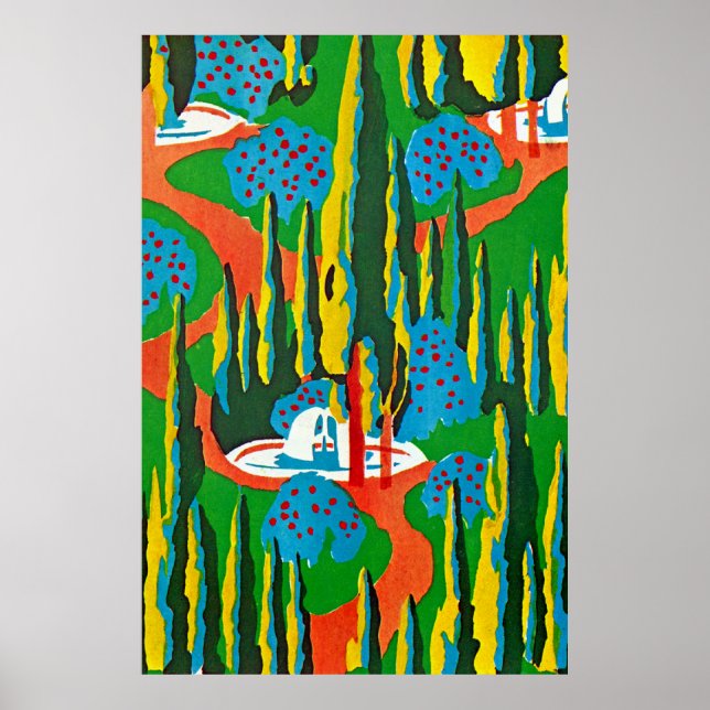 Seguy's Art Deco #6 at Emporio Moffa Poster (Front)