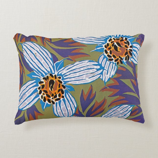 Seguy's Art Deco #7 at Emporio Moffa Decorative Pillow (Front)