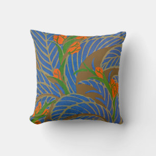 Seguy's Art Deco #9 at Emporio Moffa Throw Pillow