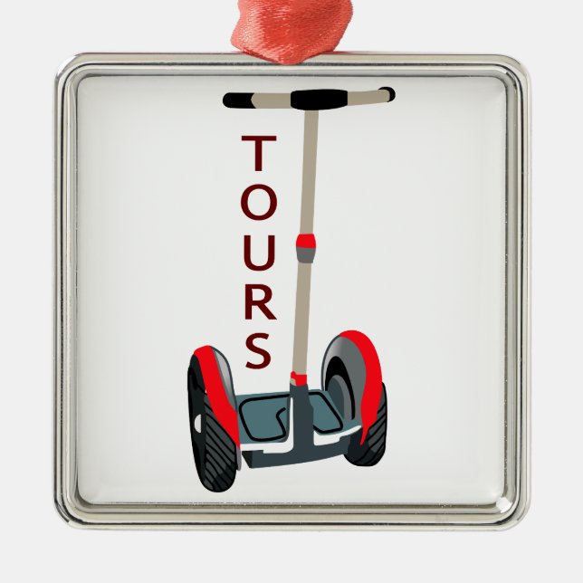 SEGWAY TOURS METAL ORNAMENT (Front)