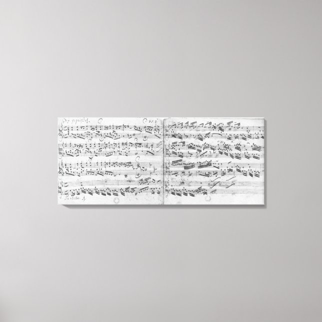 Sei Gegrusset Iesu Gutig Canvas Print (Front)