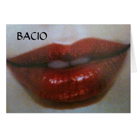 Sei sempre nel mio cuore - Bacio Cards (Front Horizontal)