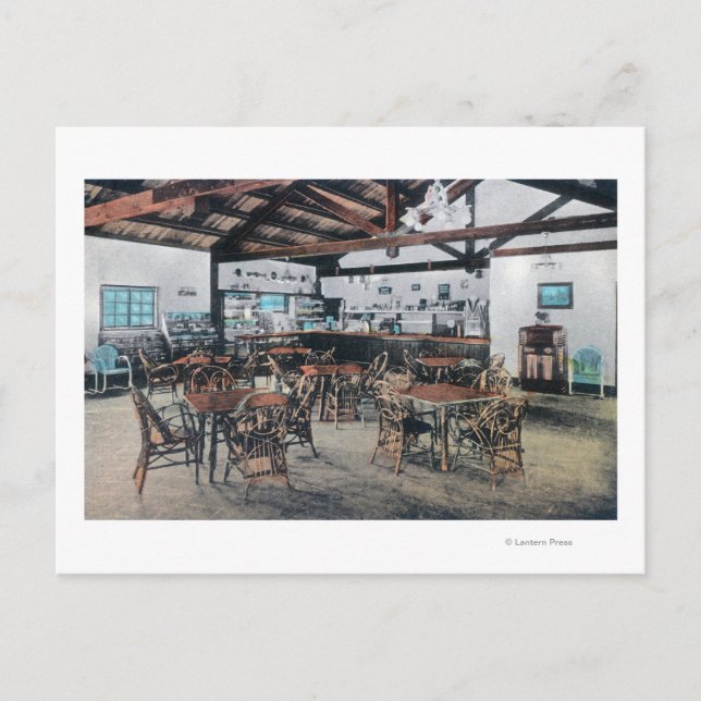 Seigler Hot Springs Store, Post Office Postcard (Front)