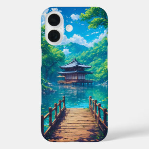 (Seijaku no Kohan) - Lakeside Serenity iPhone 16 Case