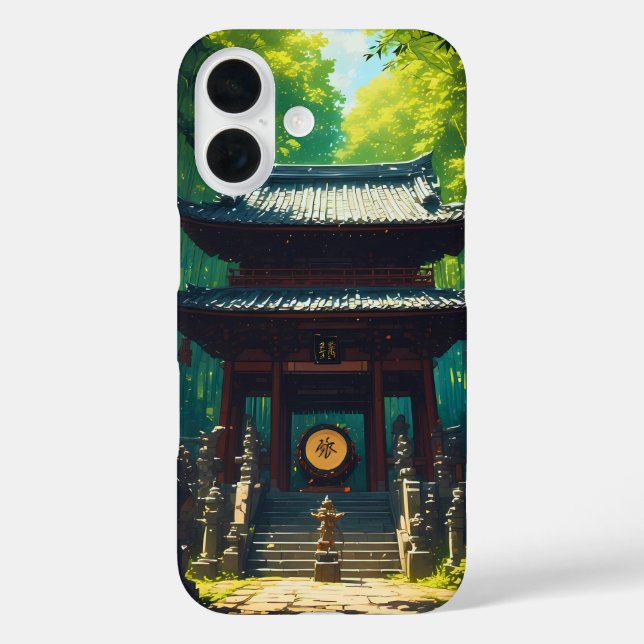 "Seijaku no Mon" – Gate of Tranquility Case-Mate iPhone Case (Back)