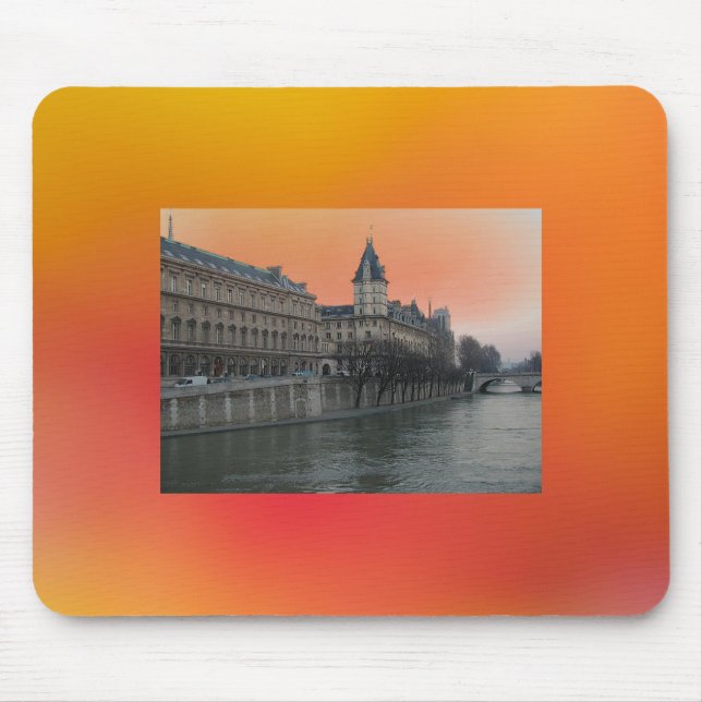 Seine River Mouse Pad (Front)