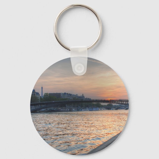 Seine sunset keychain (Front)
