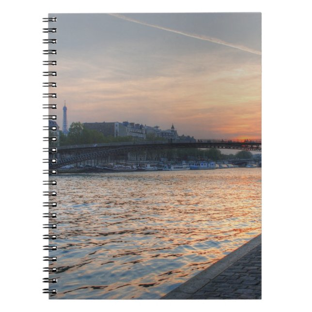 Seine sunset notebook (Front)