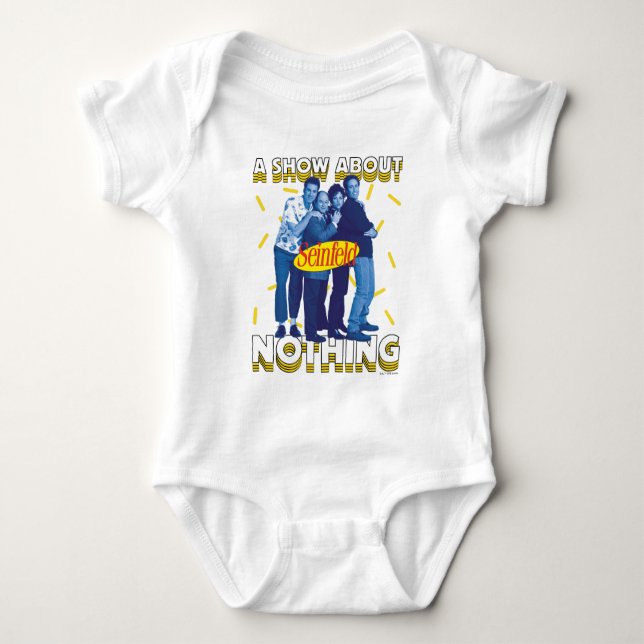 Seinfeld | A Show About Nothing Baby Bodysuit (Front)