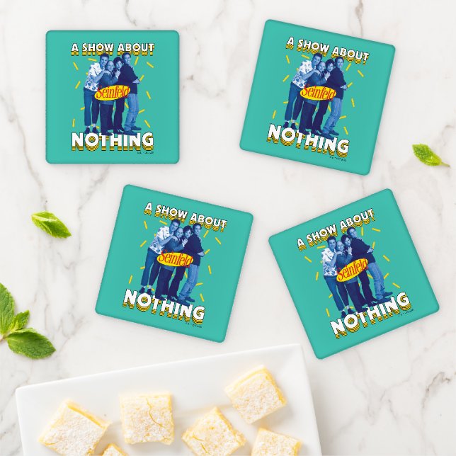 Seinfeld | A Show About Nothing Coaster Set (In Situ)