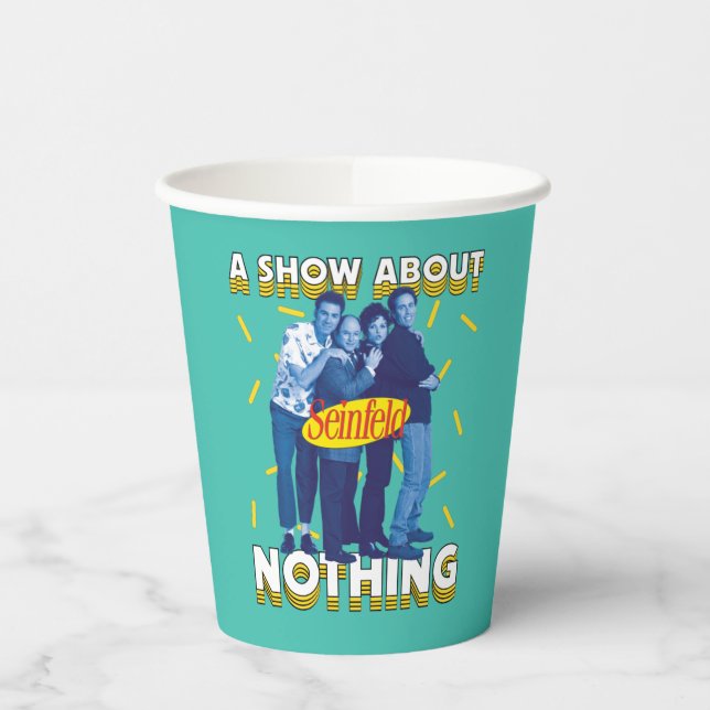 Seinfeld | A Show About Nothing Paper Cups (Left)