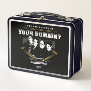 Seinfeld   Are You Master of Your Domain? Metal Lunch Box