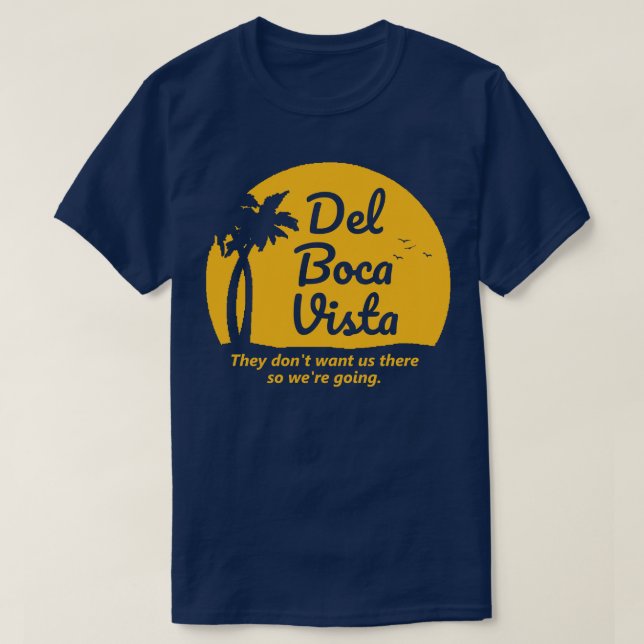 Seinfeld Del Boca Vista Retirement Community Crewn T-Shirt (Design Front)