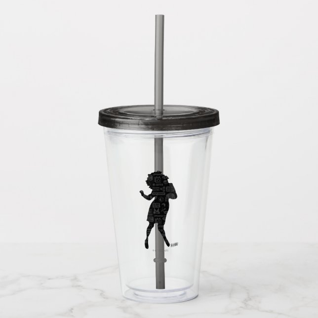 Seinfeld | Elaine Dance Silhouette Acrylic Tumbler (Front)