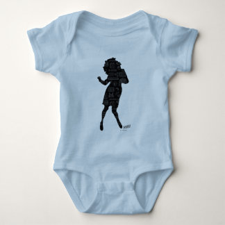 Seinfeld | Elaine Dance Silhouette Baby Bodysuit