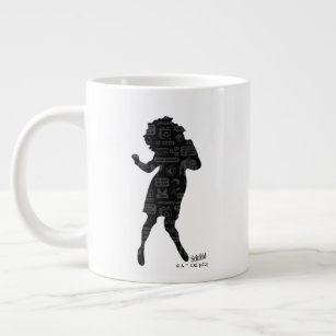 Seinfeld   Elaine Dance Silhouette Giant Coffee Mug