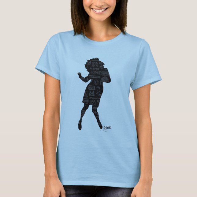 Seinfeld | Elaine Dance Silhouette T-Shirt (Front)
