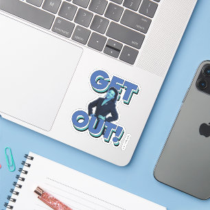 Seinfeld   Elaine - Get Out! Sticker