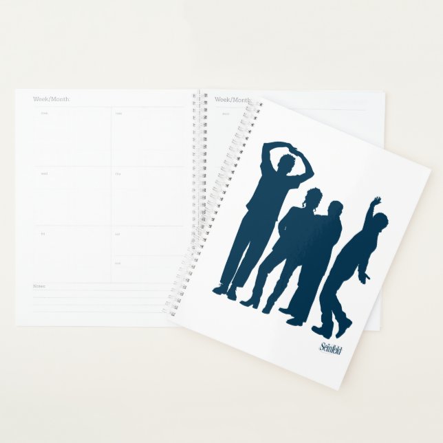 Seinfeld | Group Silhouette Graphic Planner (Display)