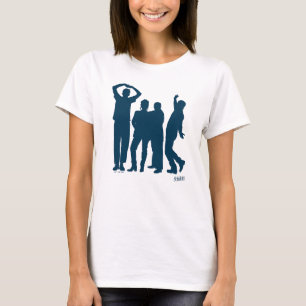 Seinfeld Group Silhouette Graphic T-Shirt