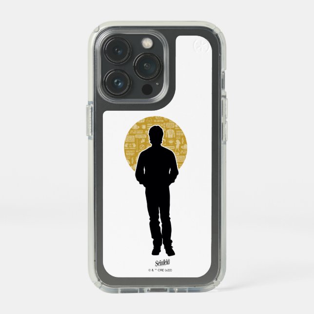 Seinfeld | Jerry Seinfeld Silhouette Speck iPhone 13 Pro Case (Front)