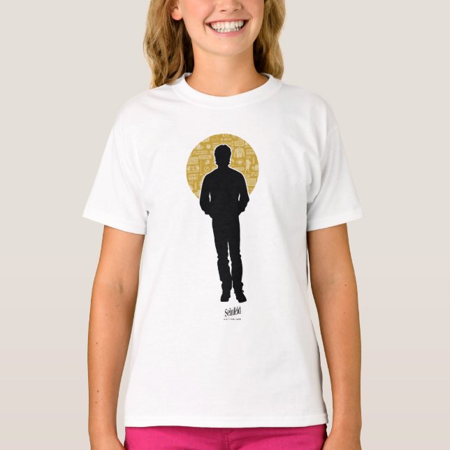 Seinfeld | Jerry Seinfeld Silhouette T-Shirt (Front)