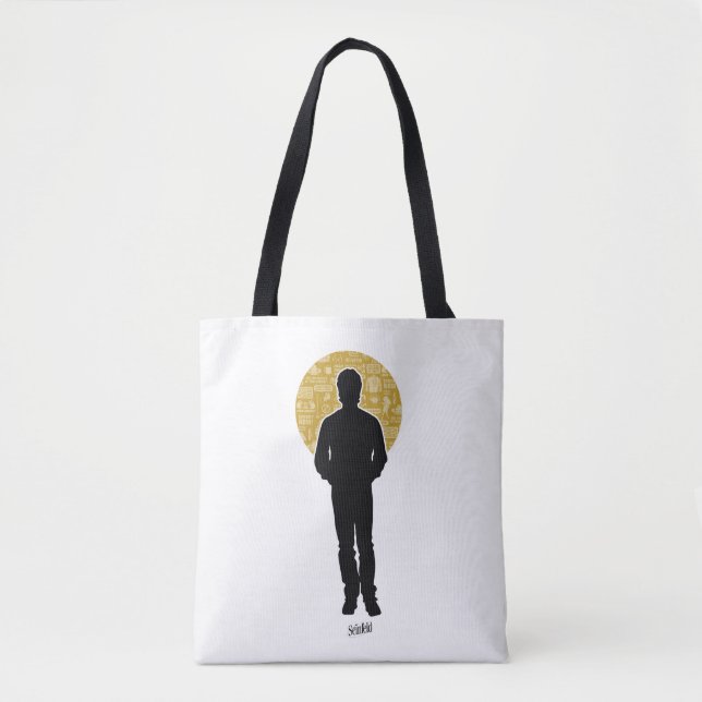 Seinfeld | Jerry Seinfeld Silhouette Tote Bag (Front)