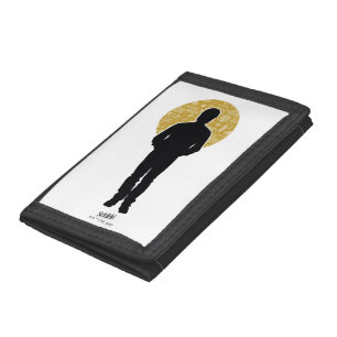 Seinfeld   Jerry Seinfeld Silhouette Trifold Wallet