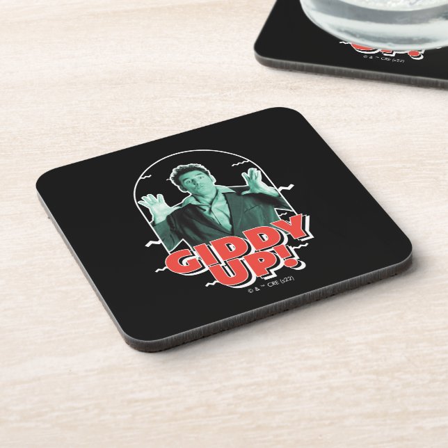 Seinfeld | Kramer - Giddy Up! Beverage Coaster (Left Side)