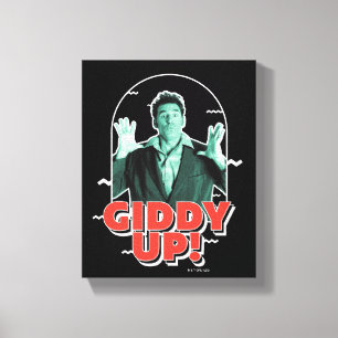 Seinfeld   Kramer - Giddy Up! Canvas Print