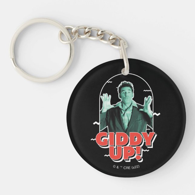 Seinfeld | Kramer - Giddy Up! Keychain (Front)