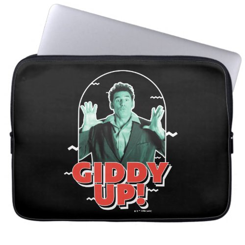Seinfeld  Kramer _ Giddy Up Laptop Sleeve