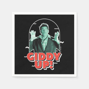 Seinfeld Kramer - Giddy Up! Napkins