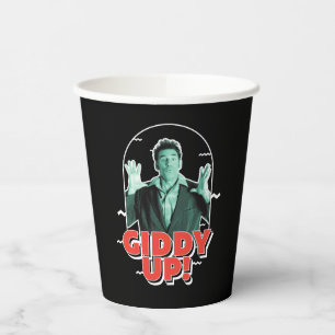 Seinfeld Kramer - Giddy Up! Paper Cups