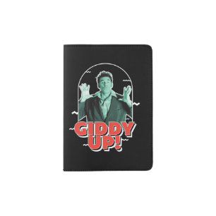 Seinfeld Kramer - Giddy Up! Passport Holder